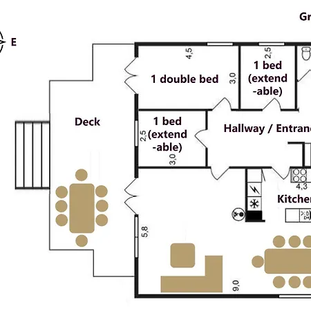 Villa Cheerful House, Close To Lakes *